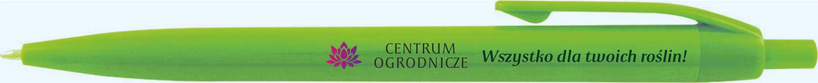 Centrum Ogrodnicze - długopis "AP" z nadrukiem full kolor
